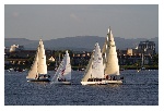 Sailing in Cardiff Bay